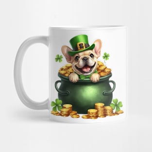 St Patricks Day French Bulldog Mug